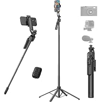 Amazon | MOSENMO 自撮り棒 スマホ三脚 じどり棒 自動追跡 360°回転